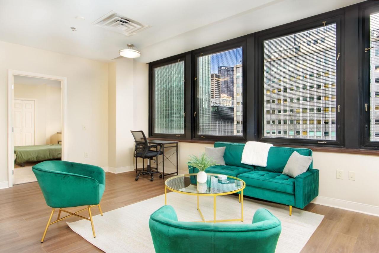 Luxe City Views Prime Location 24-7 Parking Gym Lounge Pittsburgh Bagian luar foto