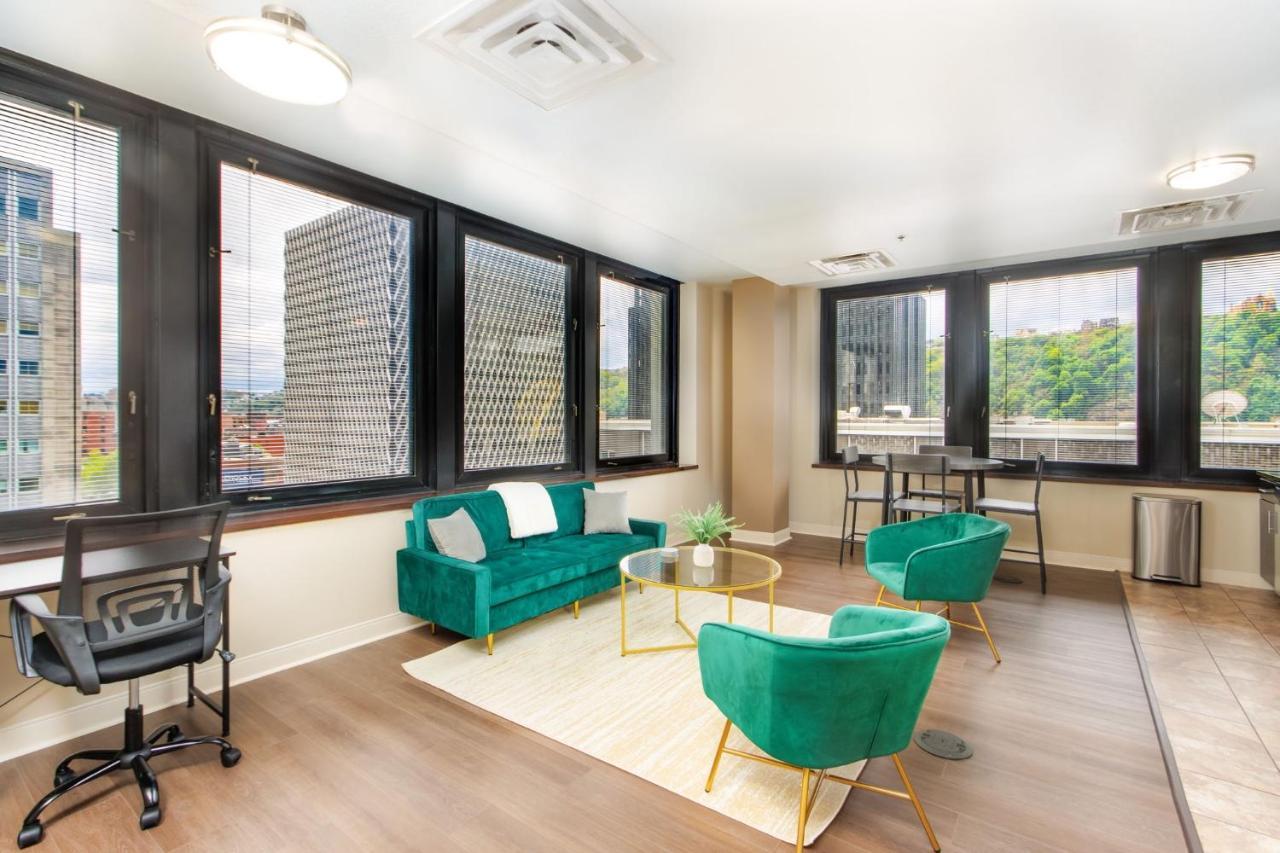 Luxe City Views Prime Location 24-7 Parking Gym Lounge Pittsburgh Bagian luar foto